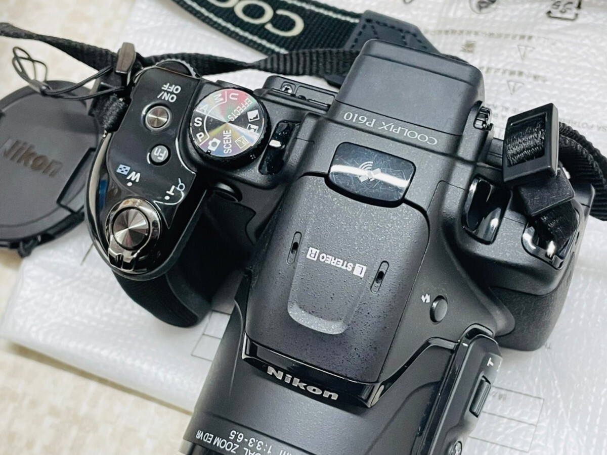 美品　動作未確認　Nikon　COOLPIX　P610　ニコン　カメラ　バッテリー　4075_画像3