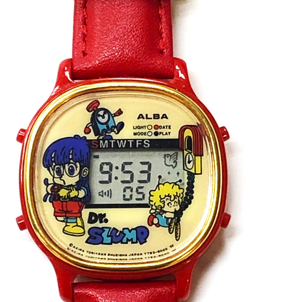 Yahoo!オークション - Dr.スランプ アラレちゃん デジタル腕時計 Yahoo!オークション - Dr.スランプ アラレちゃん デジタル腕時計