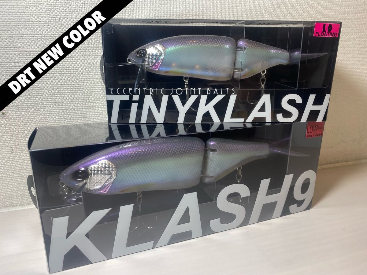 最安！DRT 新色 EDDY セット タイニークラッシュ クラッシュ9 各1点 KLASH TiNYKLASH