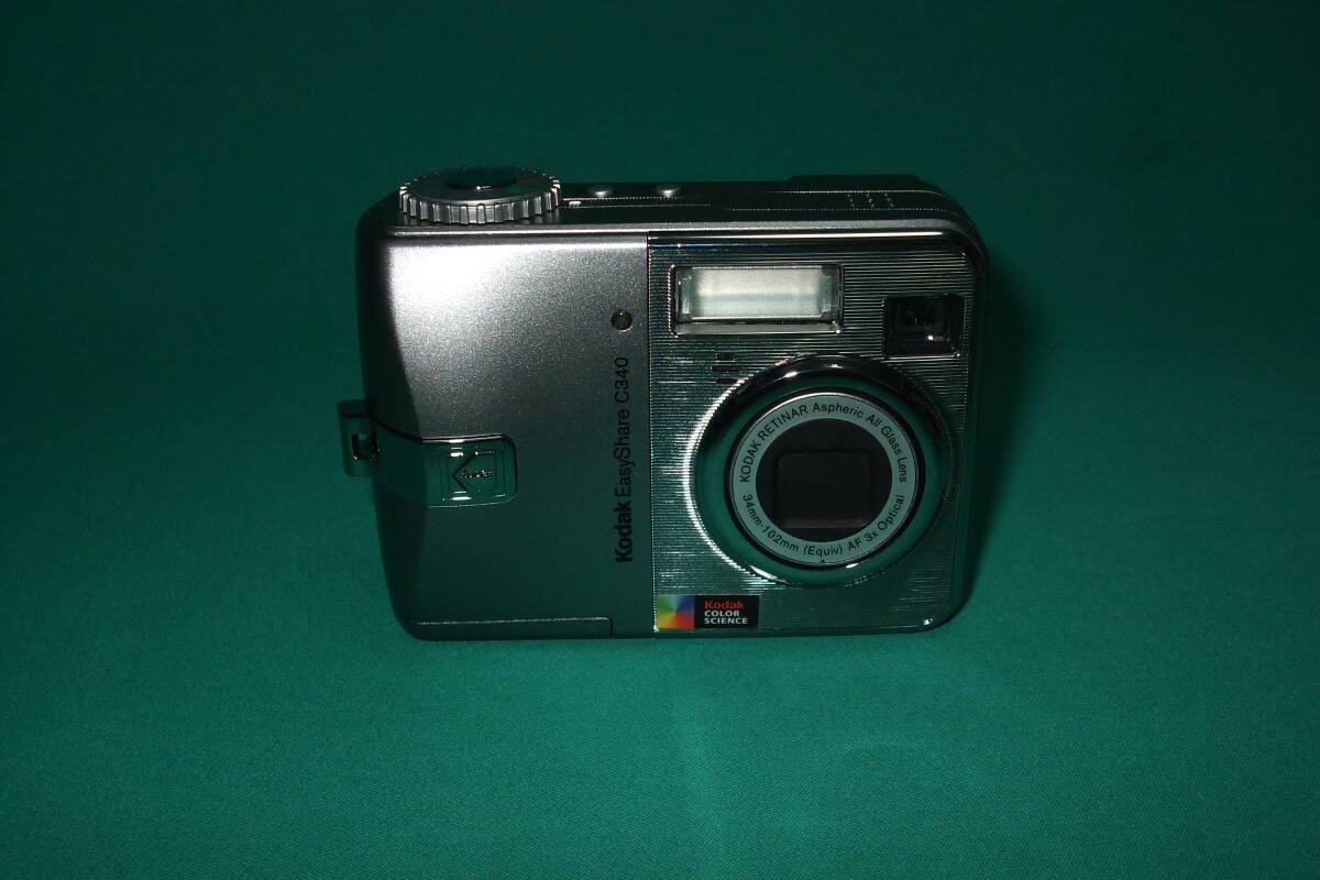 ★極美品★ コダック (Kodak)『 EasyShare Ｃ３４０ Zoom 』単三電池対応〔実写撮影確認済〕です！_画像3