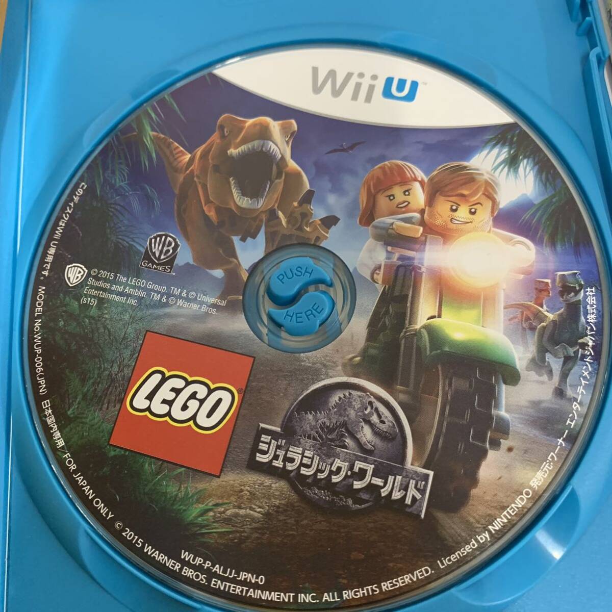 動作未確認ソフト WiiU 4点まとめてゲーム マリオカート8スーパーマリオブラザーズU ニンテンドーランド LEGO ジェラシックワールド カ4_画像3