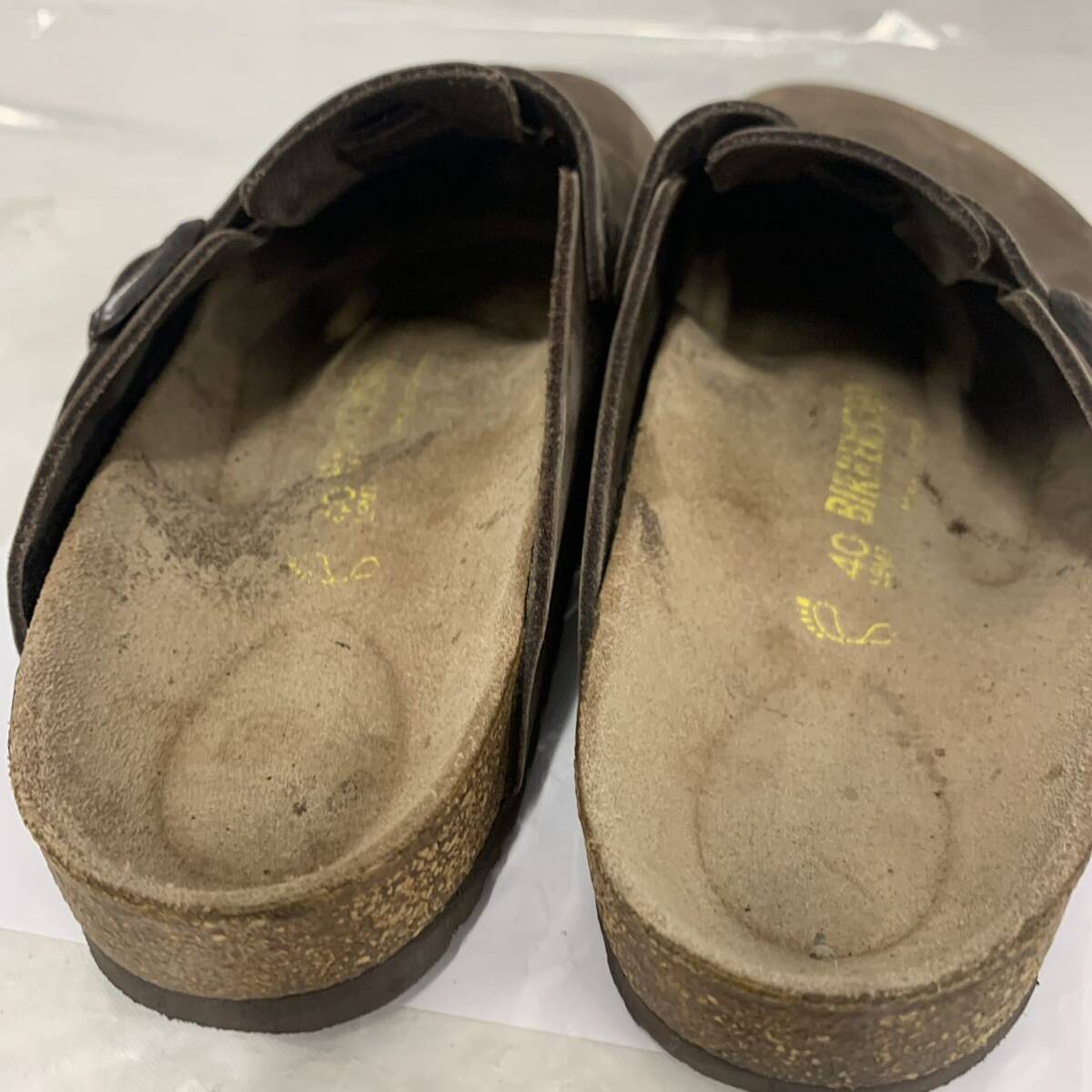 BIRKENSTOCKビルケンシュトック サンダル40 シューズ 現状品 カ4_画像9