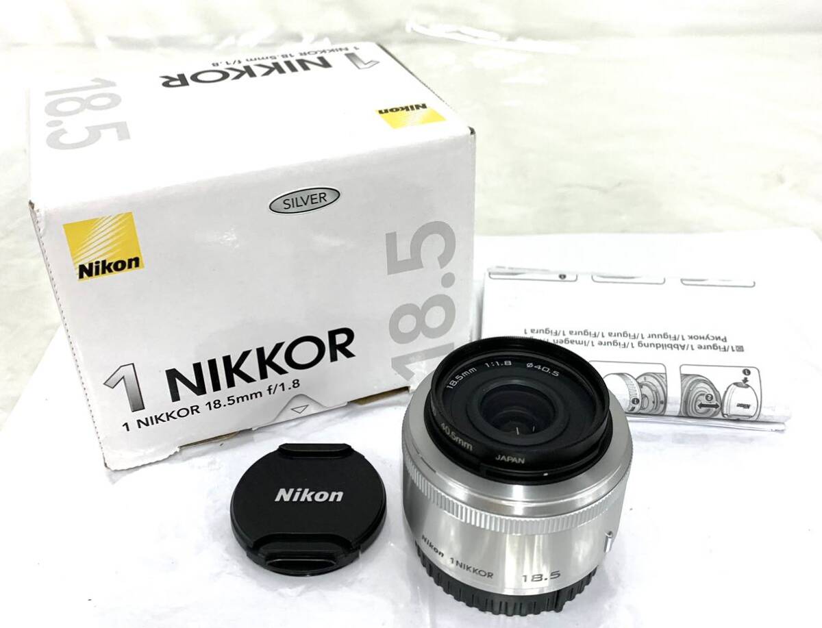 ニコン Nikon 1 NIKKOR 18.5mm F1.8 レンズ 現状品箱有り カg_画像2