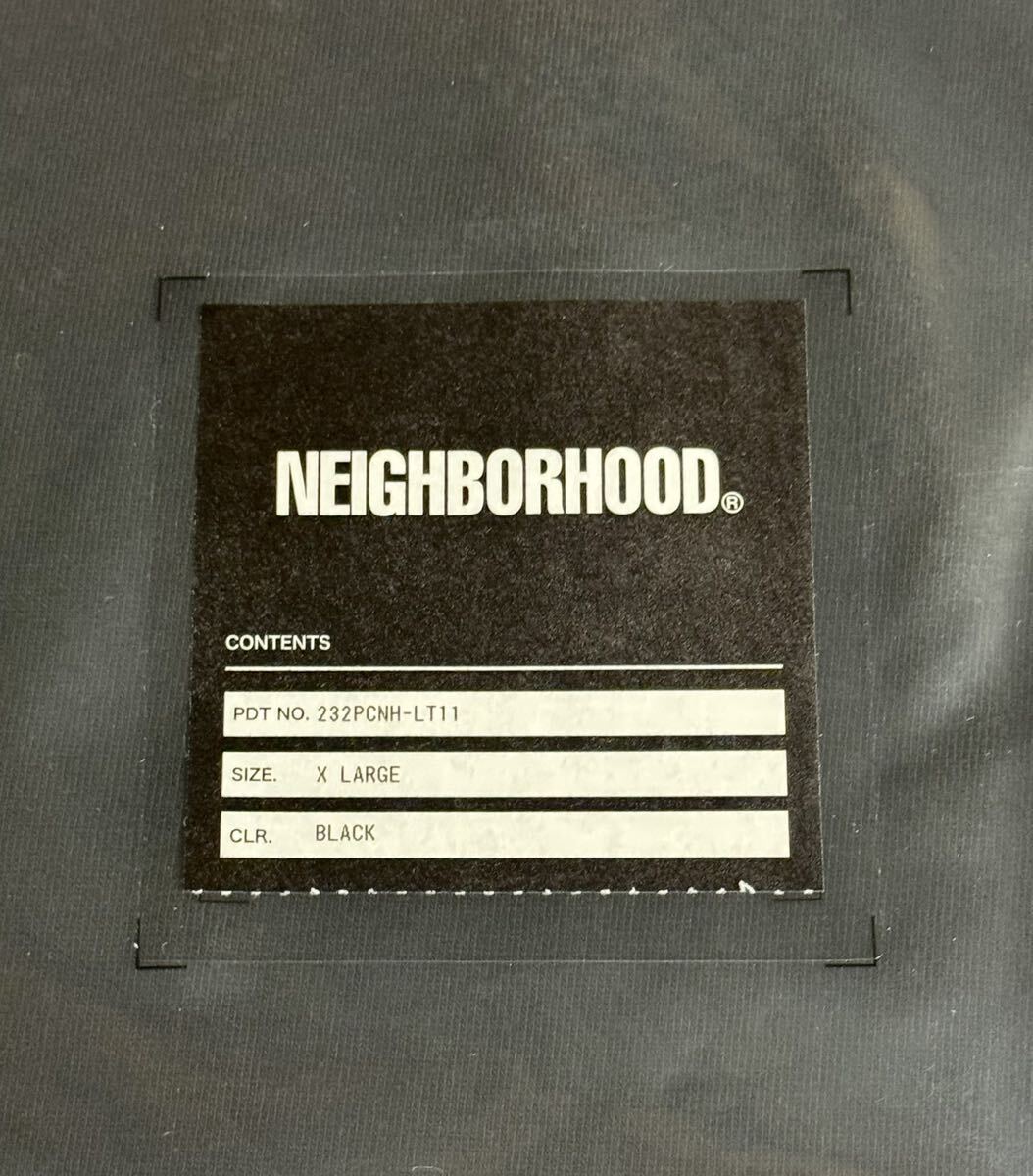 送料無料！XLサイズ！ネイバーフッド ロンT ロングスリーブ Tシャツ 長袖 NEIGHBORHOOD NBHD 232PCNH-LT11 NH. TEE LS-11 BLACK ブラック_画像8