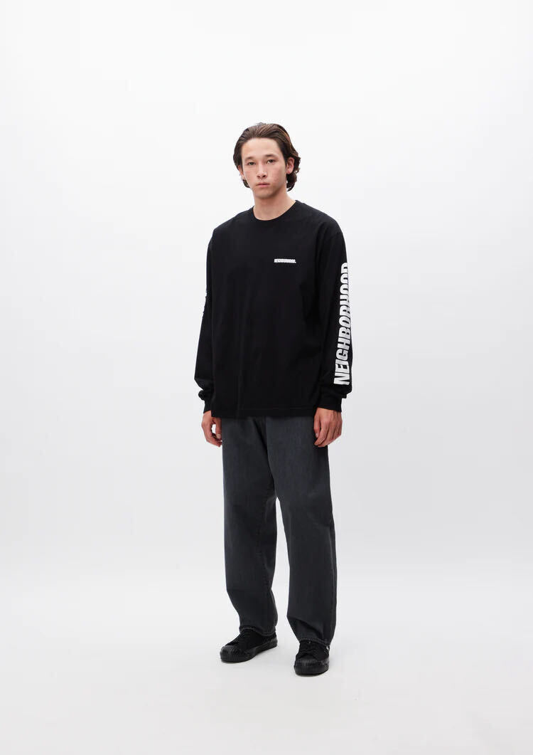 Neighborhood 関税・送料込 Tシャツ ロングスリーブ 送料無料 XLサイズ ネイバーフッド ロンT ロングスリーブ T