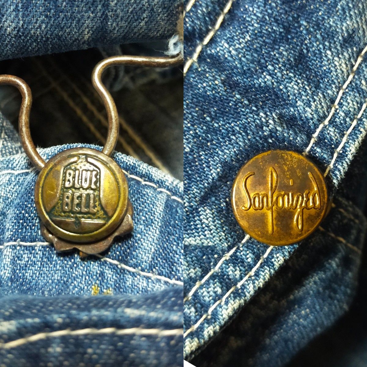 希少 50's ヴィンテージ BLUE BELL ローバック オーバーオール 希少 50's ヴィンテージ BLUE BELL ローバック オーバーオール
