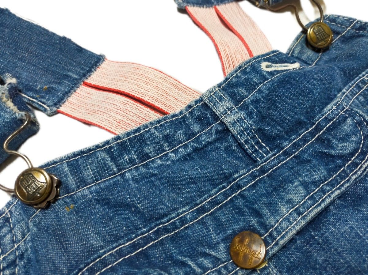 希少 50's ヴィンテージ BLUE BELL ローバック オーバーオール 希少 50's ヴィンテージ BLUE BELL ローバック オーバーオール