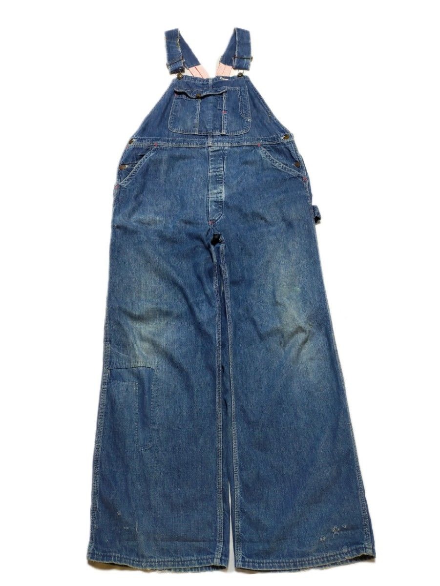 希少 50's ヴィンテージ BLUE BELL ローバック オーバーオール 希少 50's ヴィンテージ BLUE BELL ローバック オーバーオール