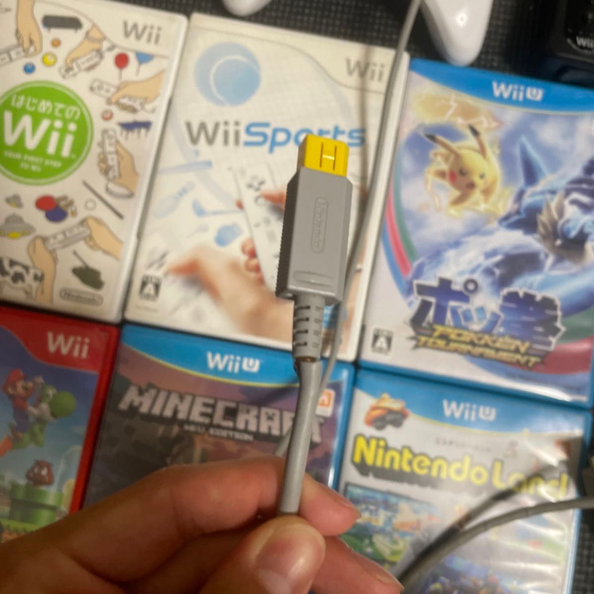 WiiU 本体 リモコン コントローラー ゲームソフト付き