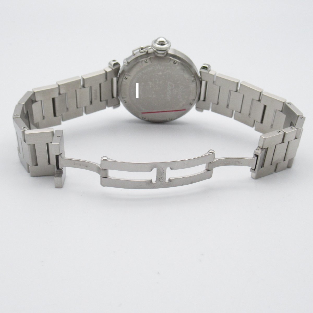 カルティエ パシャC ブランドオフ CARTIER ステンレススチール 腕時計 SS 中古 メンズ レディース_画像5