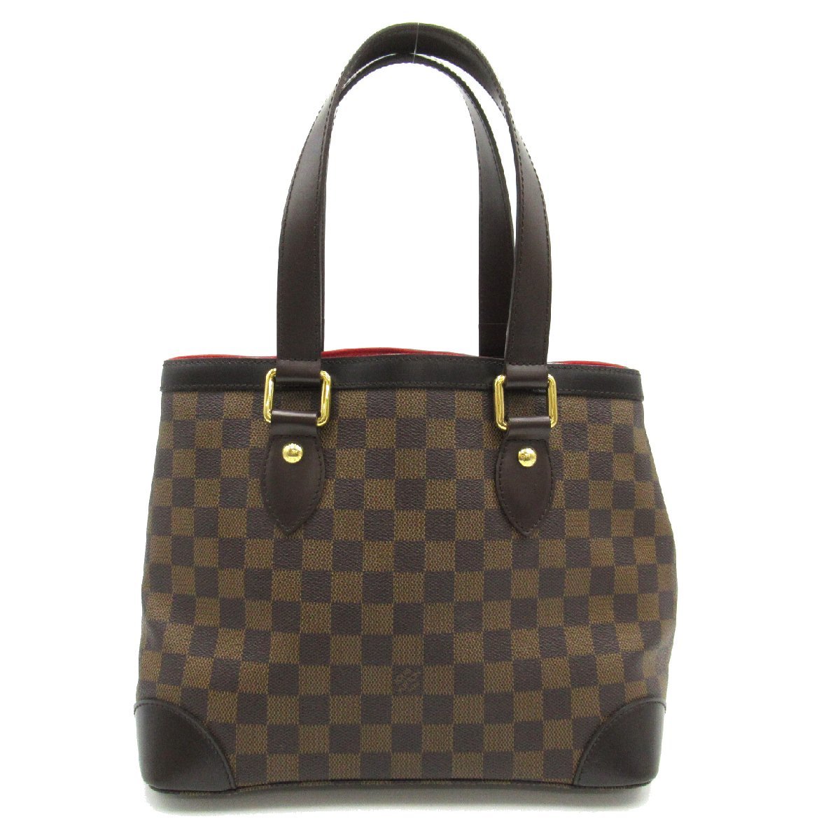 ルイ・ヴィトン ハムステッド ブランドオフ LOUIS VUITTON トートバッグ ダミエ 中古 レディース_画像2