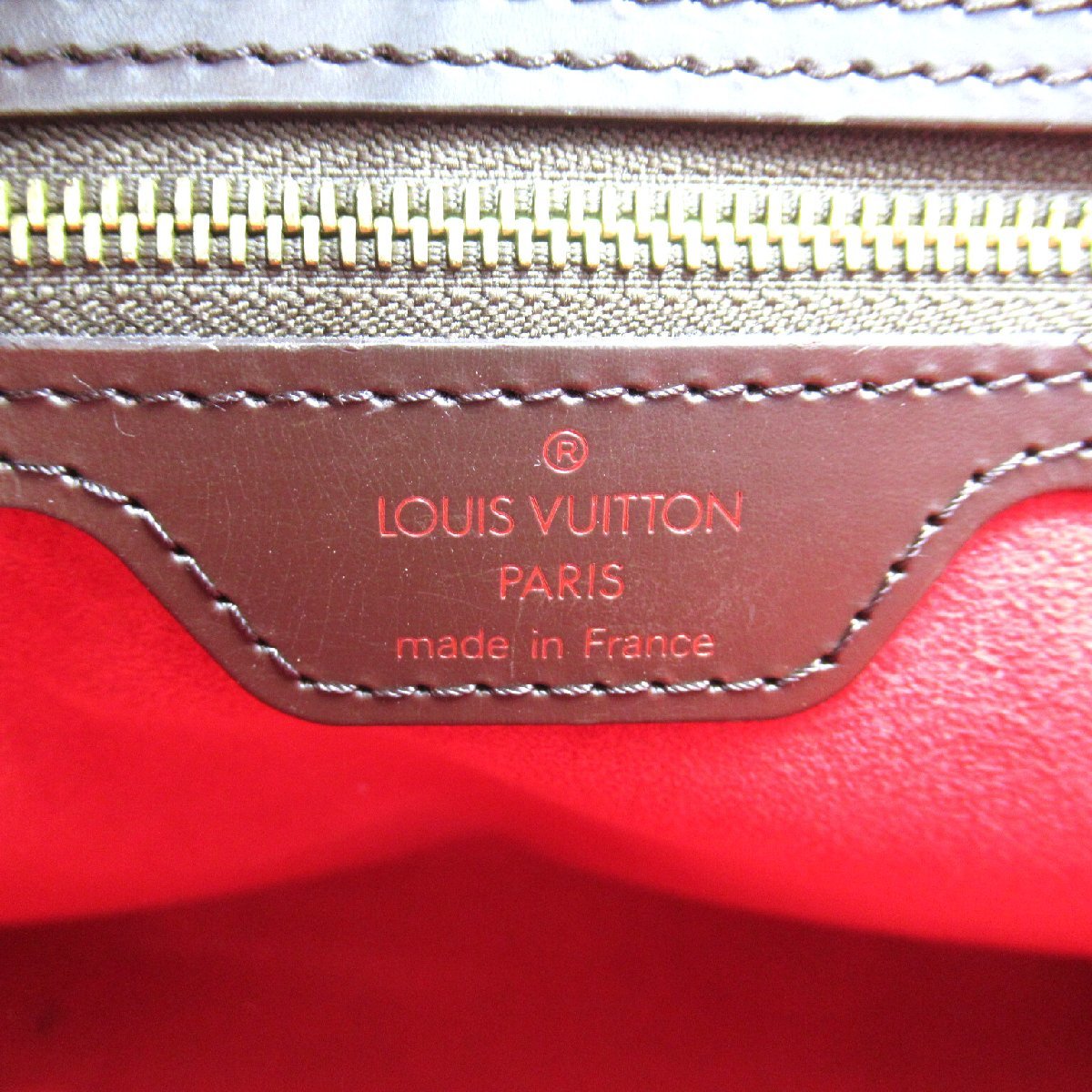 ルイ・ヴィトン ハムステッド ブランドオフ LOUIS VUITTON トートバッグ ダミエ 中古 レディース_画像7