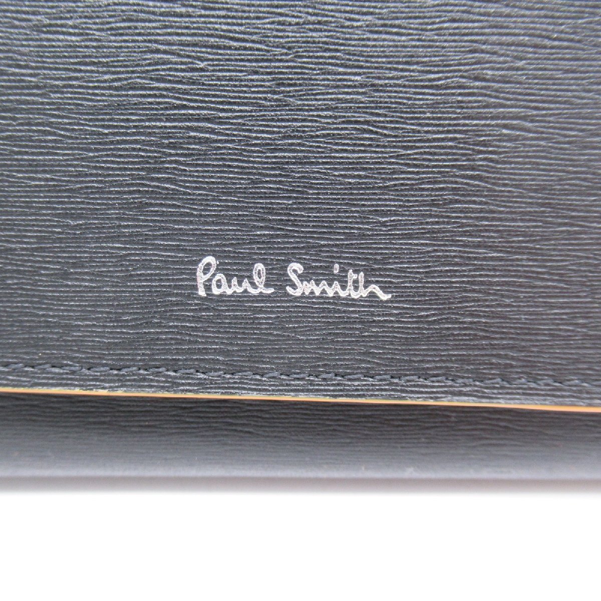 ポール・スミス 二つ折り長財布 ブランドオフ Paul Smith レザー 二つ折り長財布 レザー メンズ レディース_画像6