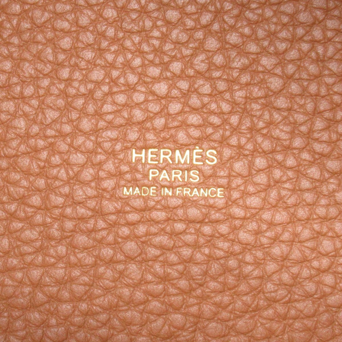 エルメス ピコタンロックMM ゴールド トートバッグ ブランドオフ HERMES レザー トートバッグ トリヨンクレマンス 中古 レディース_画像7