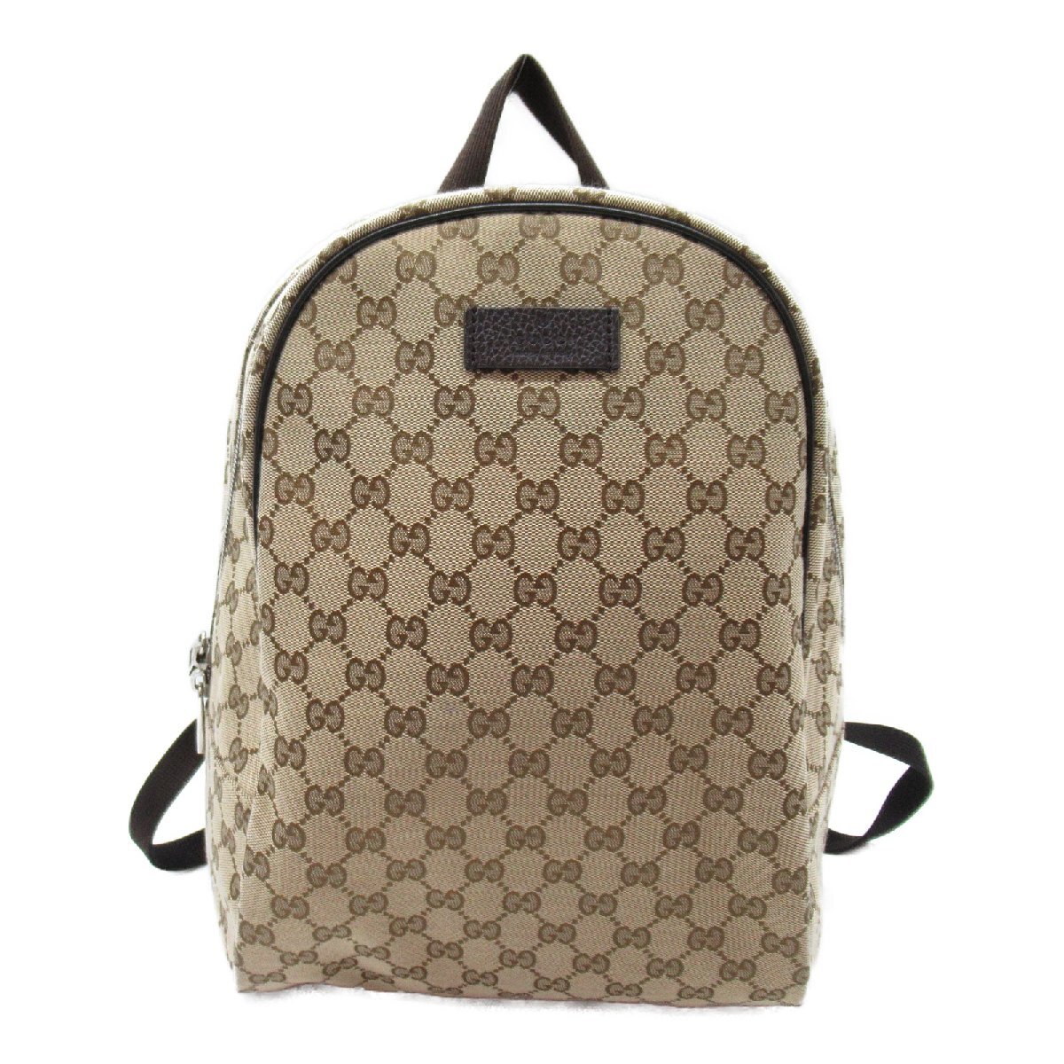 グッチ リュックサック ブランドオフ GUCCI GGキャンバス リュックサック バックパック キャンバス 中古 レディース_画像1