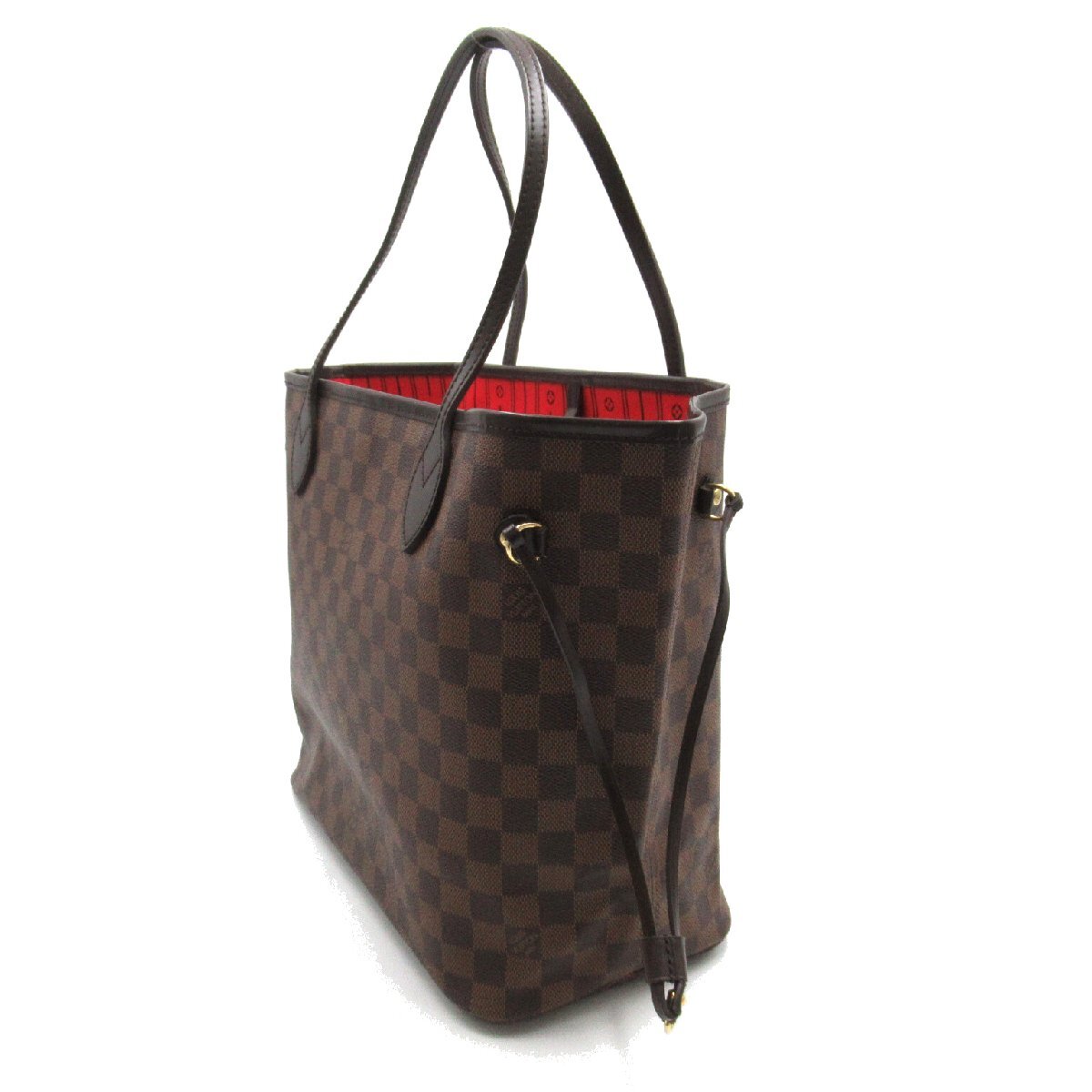 ルイ・ヴィトン ネヴァーフルMM ブランドオフ LOUIS VUITTON トートバッグ ダミエ 中古 レディース_画像3