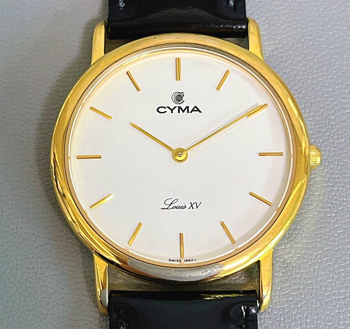 CYMA シーマ Louis XV 347 クォーツ 腕時計の画像1