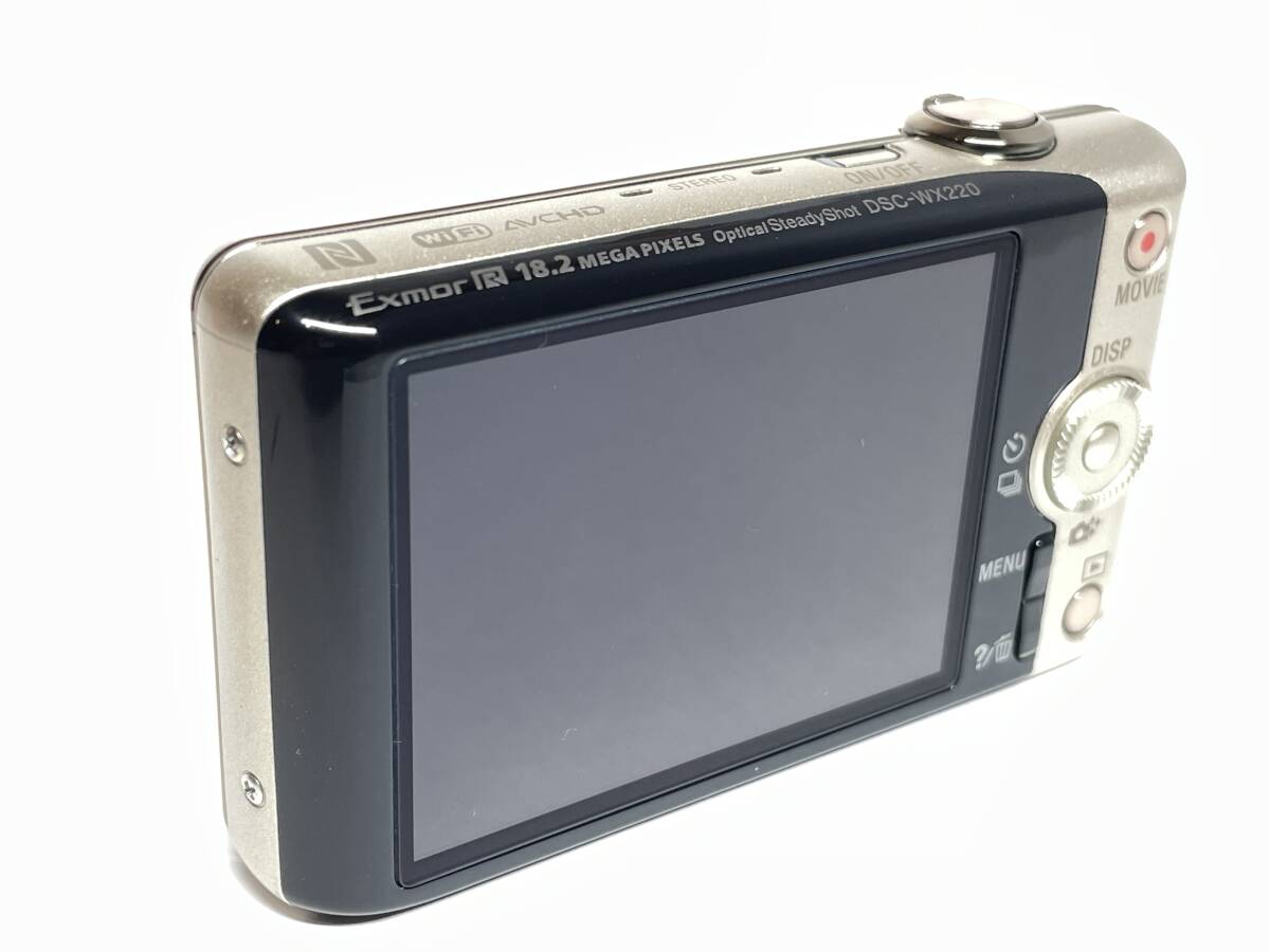 極上品 ソニー Cyber-shot DSC-WX220 ゴールドの画像4