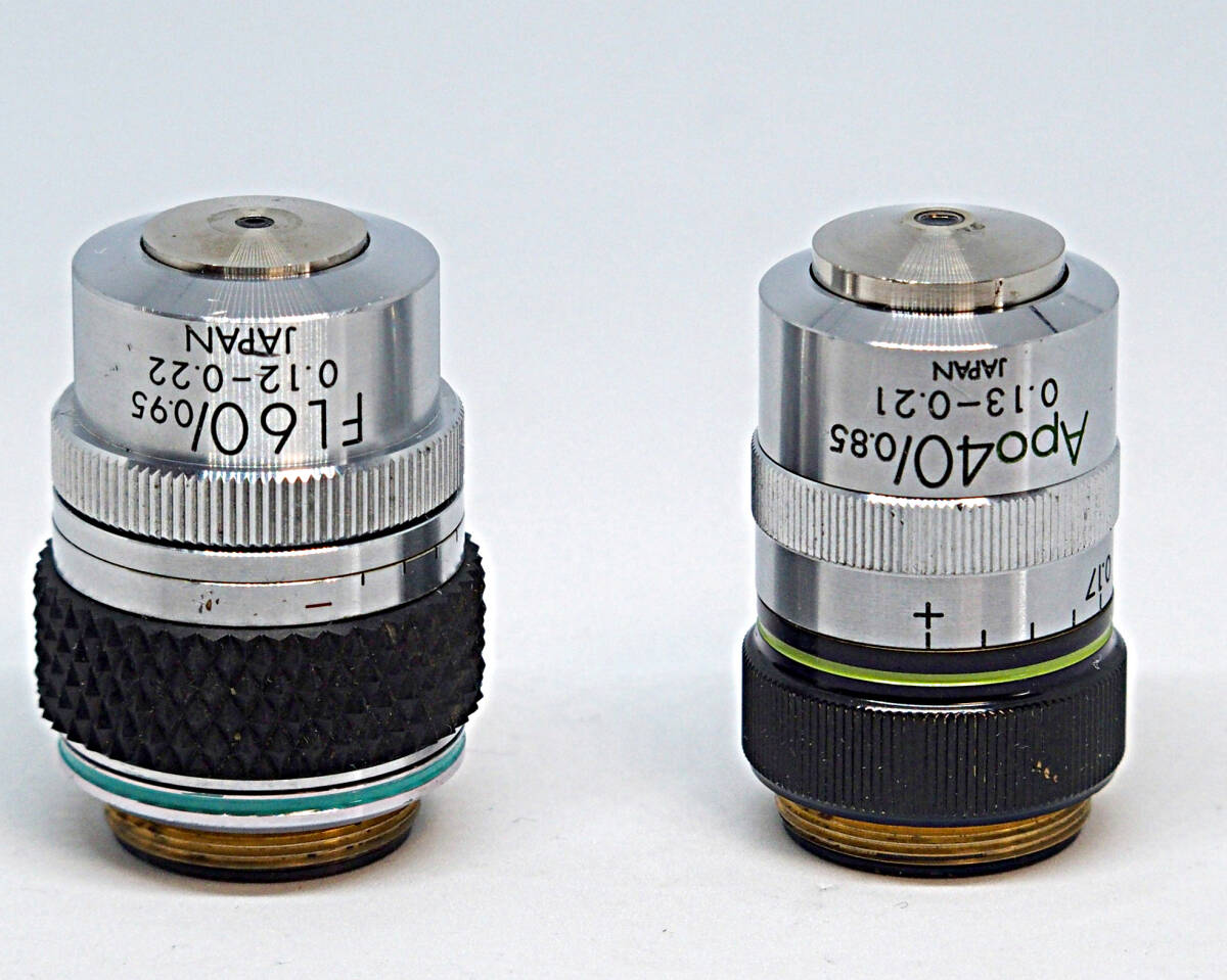 顕微鏡　対物レンズ　オリンパ　　FL60 　 PlanApo10