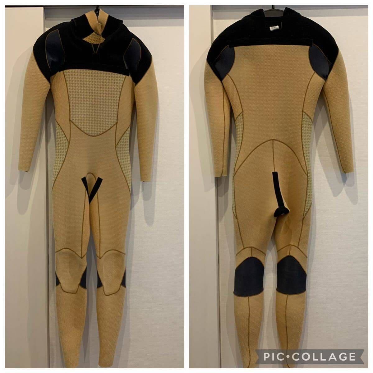 RASH ウェットスーツ 3mm フル★168cm・58kg★WETSUIT、ラッシュ、裏起毛、フルスーツ_画像4