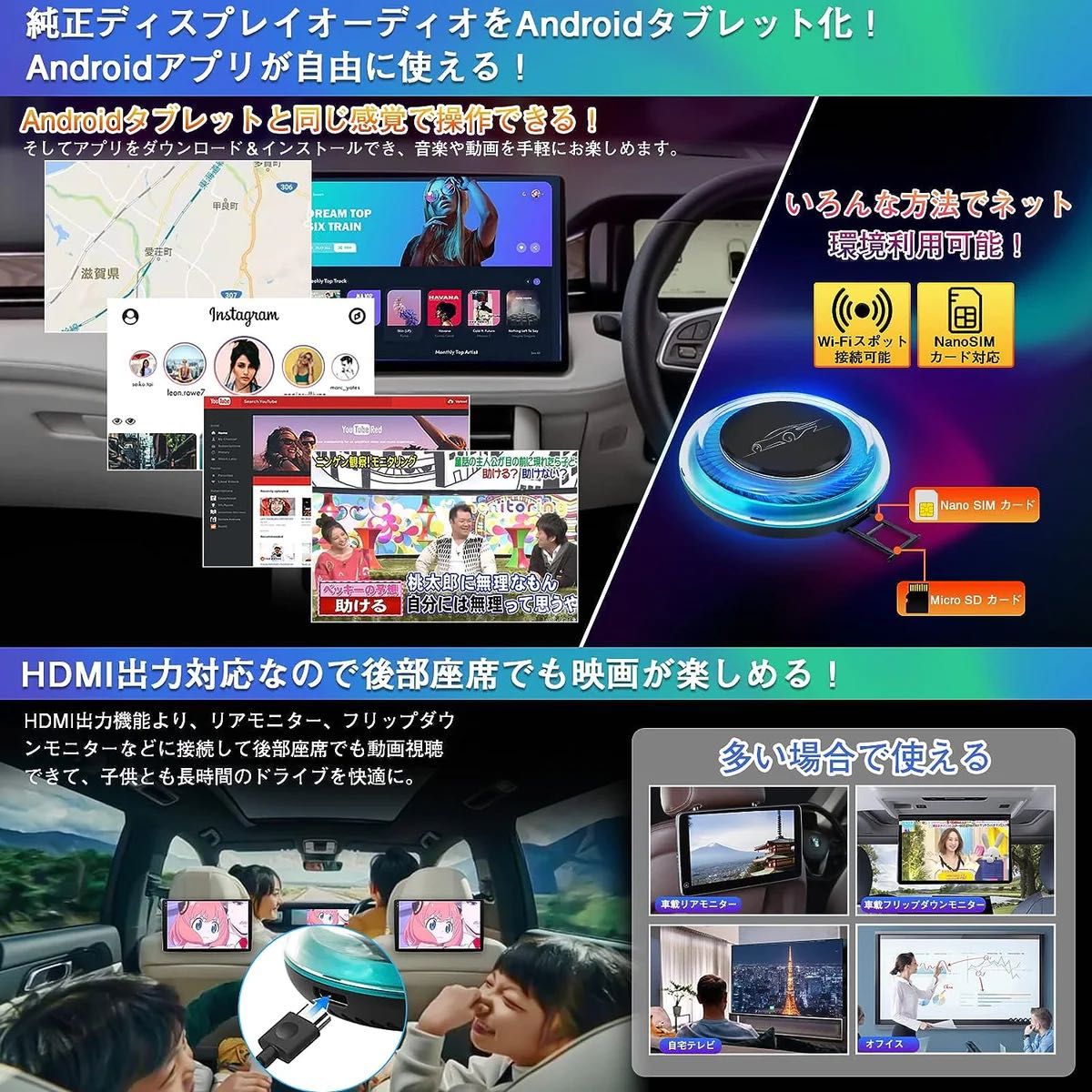 【新品未開封】PORMIDO AIAUTO6Pro　CarPlay AI Box