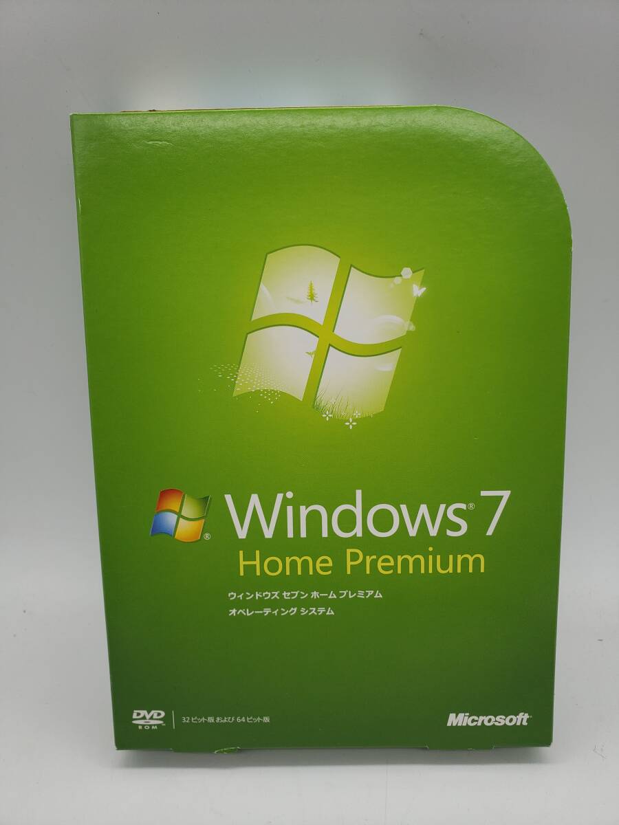 Microsoft Windows7 Home Premium 製品版 　日本語　32bit/64bit　中古　_画像1