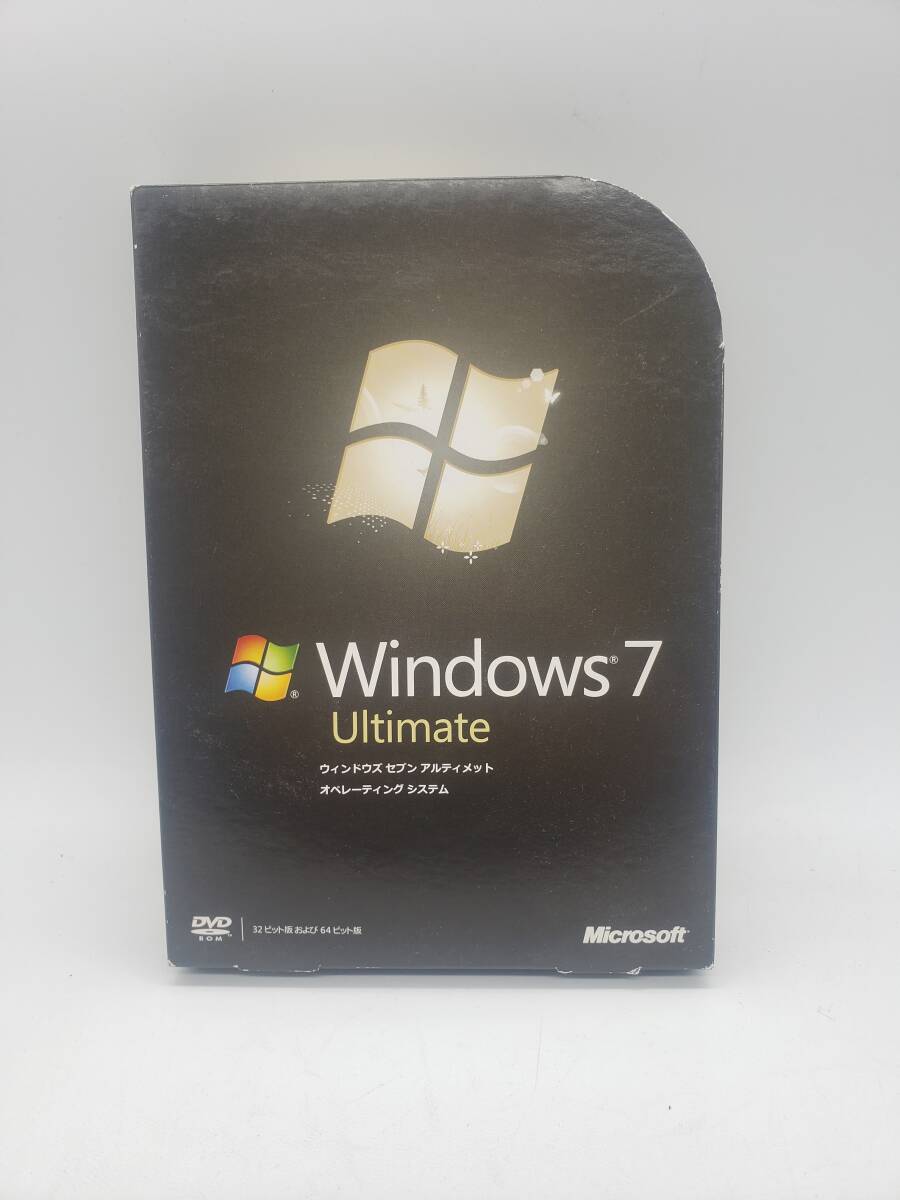 Microsoft Windows 7 Ultimate 32bit/64bit 　日本語　製品版/　中古　_画像1