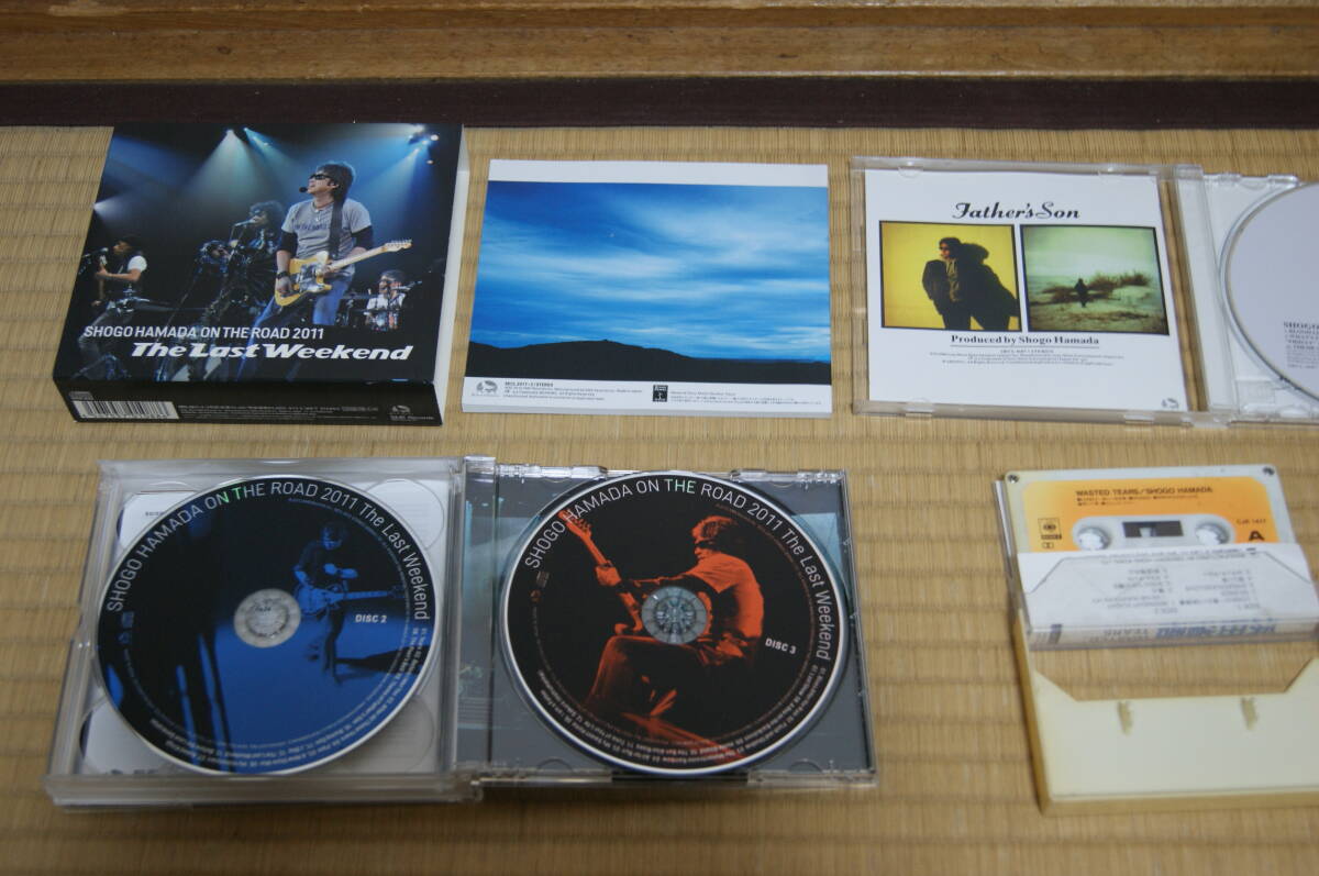 ■中古 浜田省吾CDカセットテープまとめて SHOGO HAMADA ON THE ROAD2011 The Last Weekend/FATHER’S SON/WastedTears Jboy ラストショー_画像4