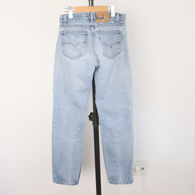 J224 90sビンテージ Levis リーバイス デニムパンツ 505■1990年代製 表記30インチ ブルー 古着 アメカジ ストリート ダメージ 80s 70s 60s_画像2