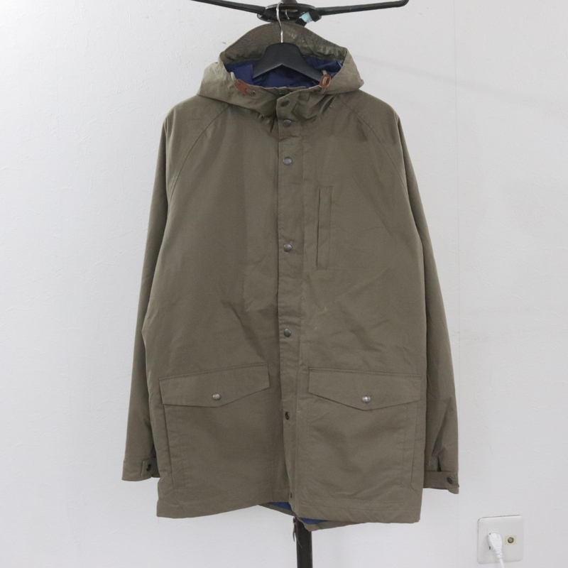 d202 2000年代製 Woolrich ウールリッチ マウンテンパーカー■00s 表記Lサイズ オリーブ アメカジ ストリート 古着 古着卸 オールド 激安_画像1