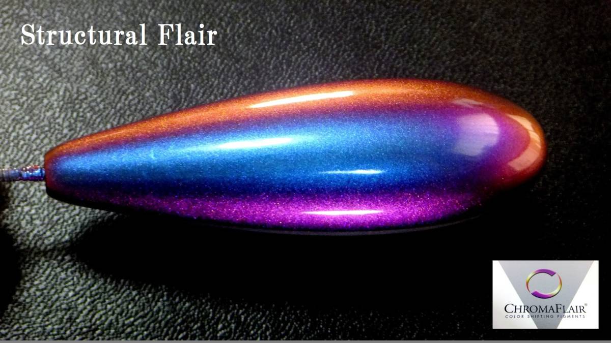 人気No.1カラー　2液性ウレタン 最高峰の偏光塗料【Structural Flair Urethane】ストラクチャルフレア ウレタン　２２０ｇ_画像3