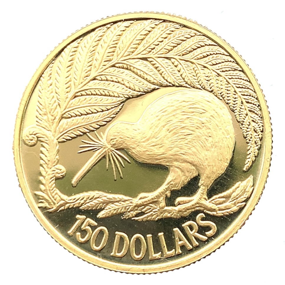 ニュージーランド金貨 1990年 16.9g 22金 イエローゴールド コレクション アンティークコイン Gold_画像1