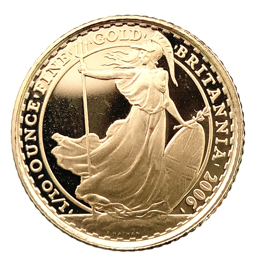 ブリタニア 女神 金貨 BRITANNIA エリザベス女王 2006年 3.3g ゴールド 22金 エリザベス2世 イギリス コレクション