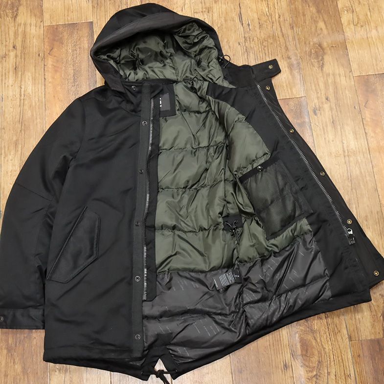 1円/秋冬/G-STAR RAW/Sサイズ/モッズ ダウンコート BATT HDD SHORT DOWN PARKA IP D12951-A581-6484 ミリタリー 新品/黒/ブラック/gf366/_画像7