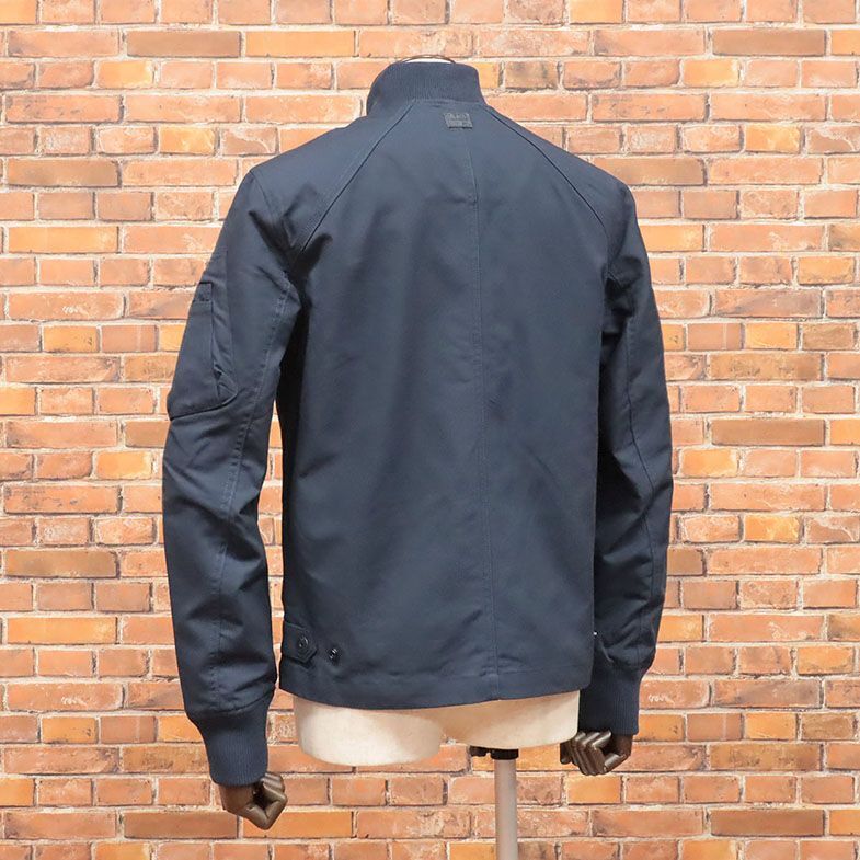 1 jpy /G-STAR RAW/S size /MA-1 blouson STADIAL BOMBER JKT D15441-5352 is Rico si cotton Bomber jacket new goods / navy blue / navy /ia126/