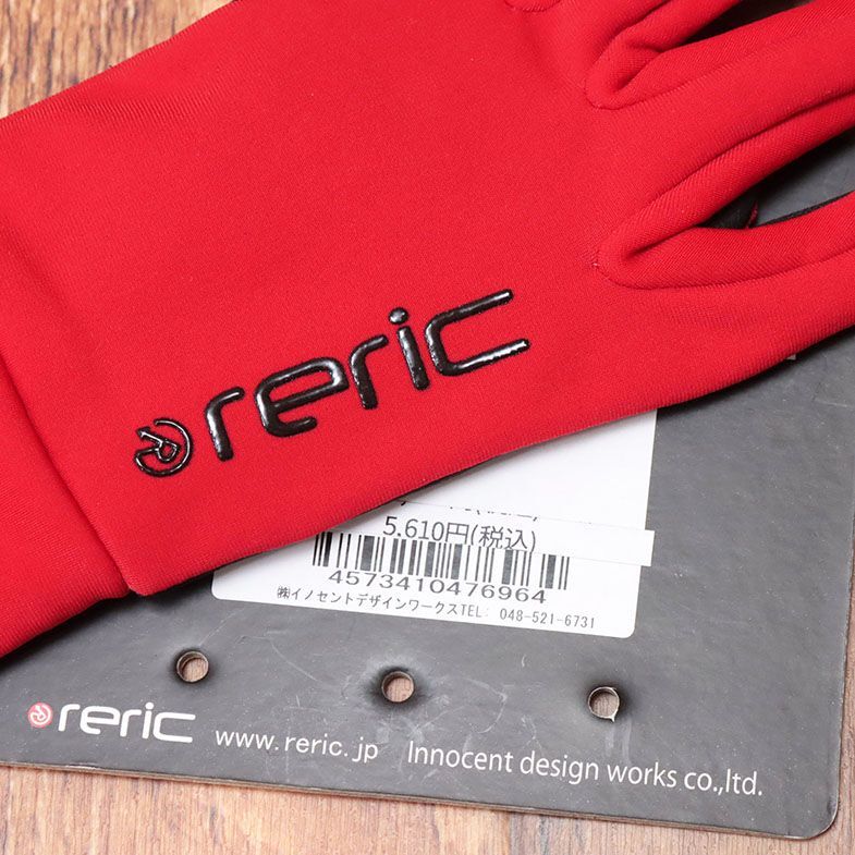 1 jpy /reric/XS size / cycle glove heat insulation .. speed . elasticity reverse side nappy VUELTA smart phone correspondence gloves new goods / red / red /hf207/