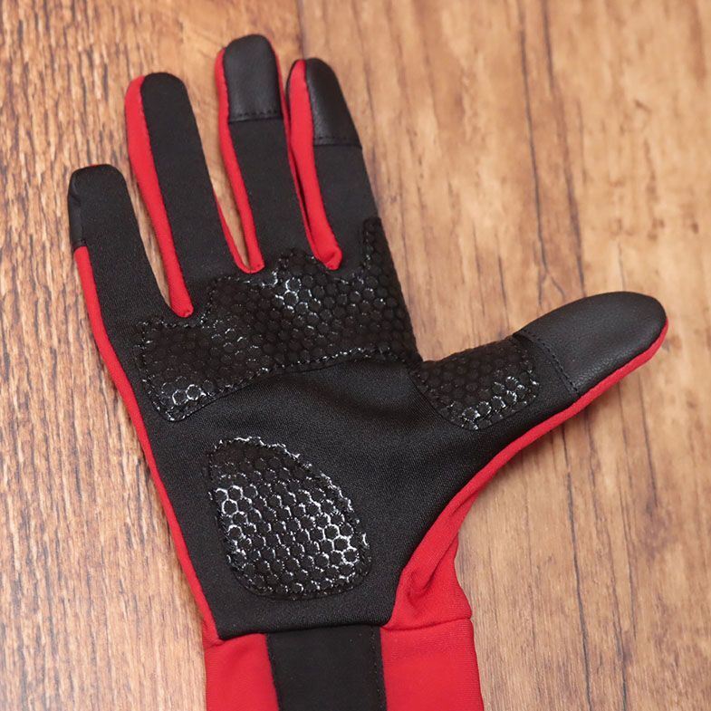 1 jpy /reric/XS size / cycle glove heat insulation .. speed . elasticity reverse side nappy VUELTA smart phone correspondence gloves new goods / red / red /hf207/