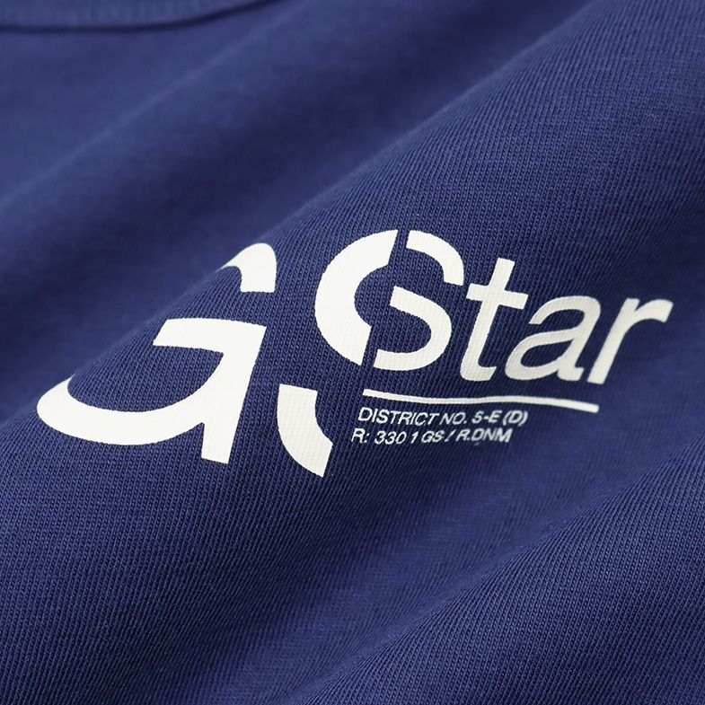 1 jpy /G-STAR RAW/XS size / T-shirt ART#3 R T S/S D12282.3361.1305 flexible one Point Logo short sleeves new goods / navy blue / navy /ga221/