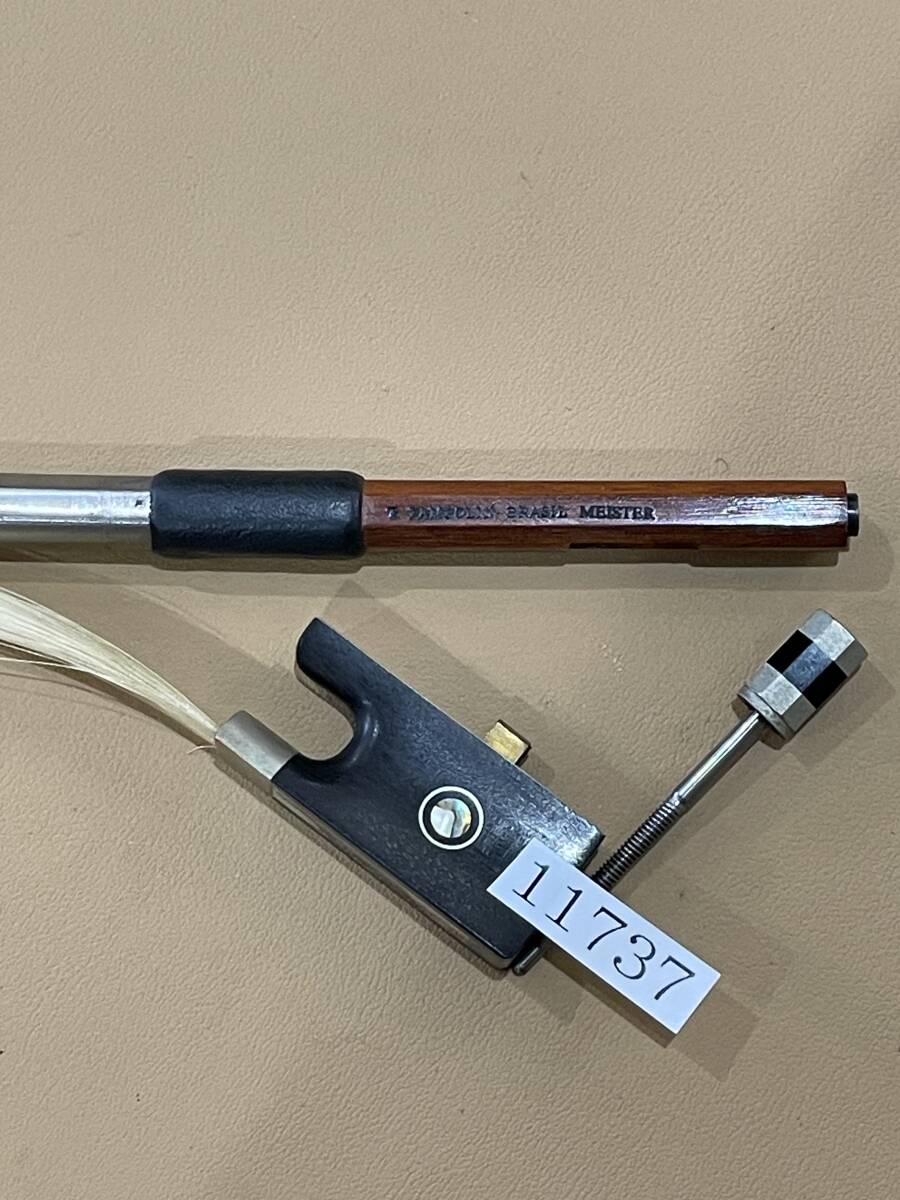 バイオリン 丸弓4/4 PAMPOLIN BRASIL Yahoo!オークション - バイオリン弓【楽器店出品】ARCOS T