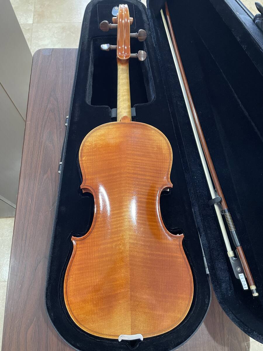  viola [ musical instruments shop exhibition ] Germany made Roderich Paesold No.703J size15,8 complete service completed!pezoruto made fine quality bow attached! reference price 40 ten thousand jpy degree . special price .!