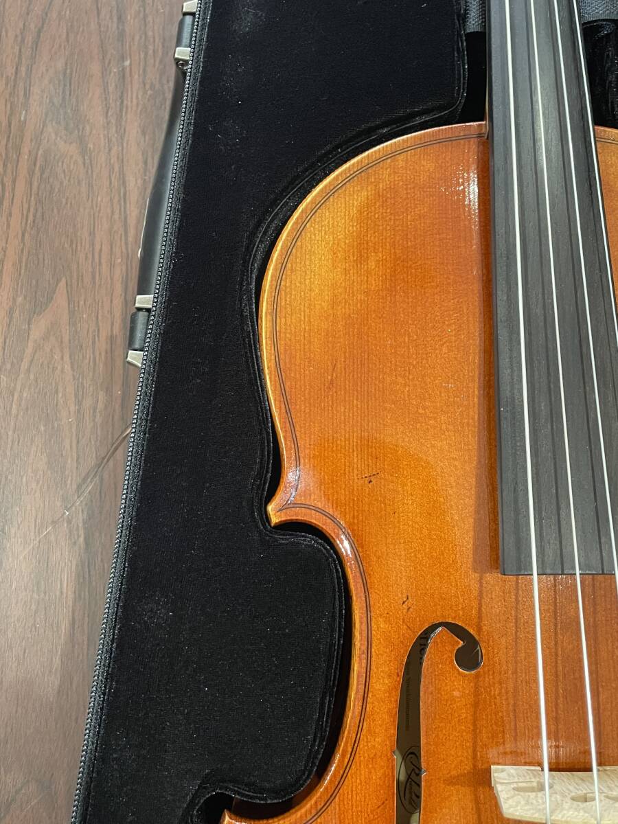  viola [ musical instruments shop exhibition ] Germany made Roderich Paesold No.703J size15,8 complete service completed!pezoruto made fine quality bow attached! reference price 40 ten thousand jpy degree . special price .!