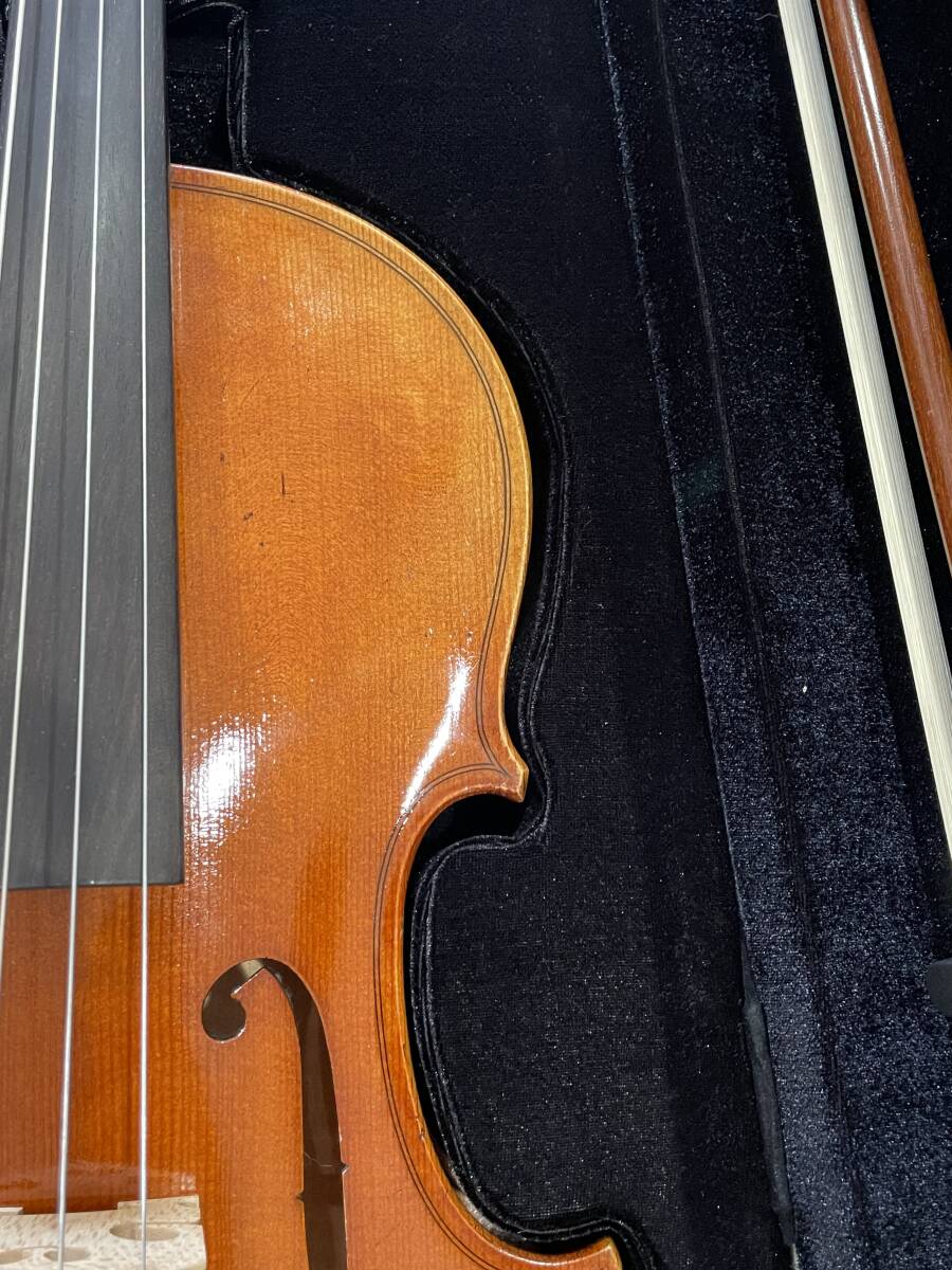  viola [ musical instruments shop exhibition ] Germany made Roderich Paesold No.703J size15,8 complete service completed!pezoruto made fine quality bow attached! reference price 40 ten thousand jpy degree . special price .!