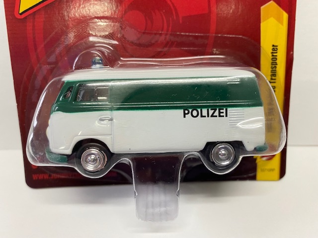 【 ポリス 】 1965 VW POLICE TRANSPORTER フォルクス ワーゲン トランスポーター / JOHNNY LIGHTNING バス 管理C2の画像1