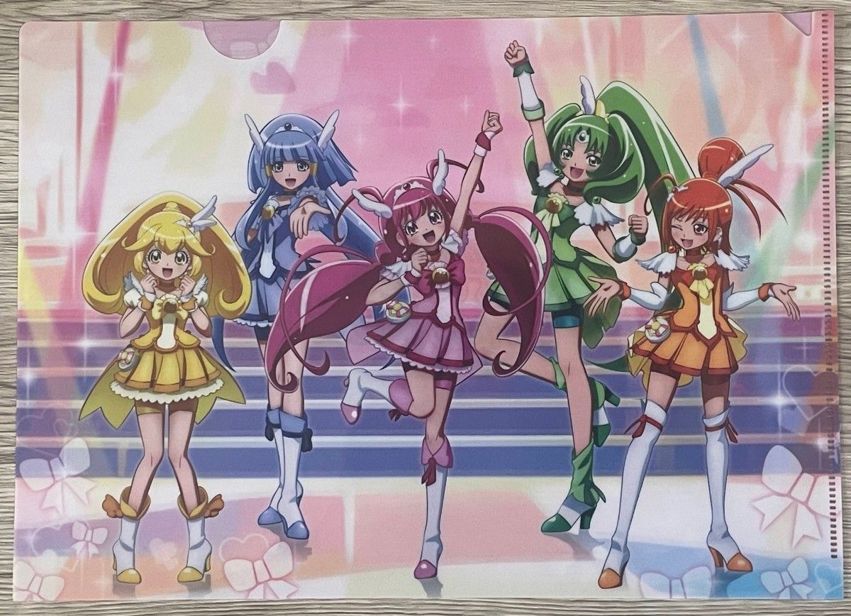 スマイルプリキュア クリアファイル 【プリキュアバーチャルワールド