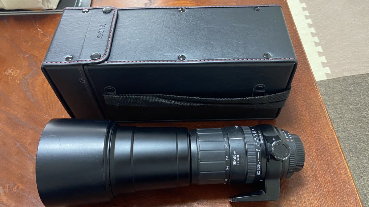 SIGMA 170-500mm f5-6.3 Nikonマウント 望遠レンズの画像1