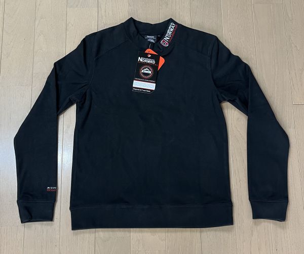 新品4222　Geographical Norway　冬用ハイネックポリエステル起毛ミドルレイヤー　ブラック　XL_画像1