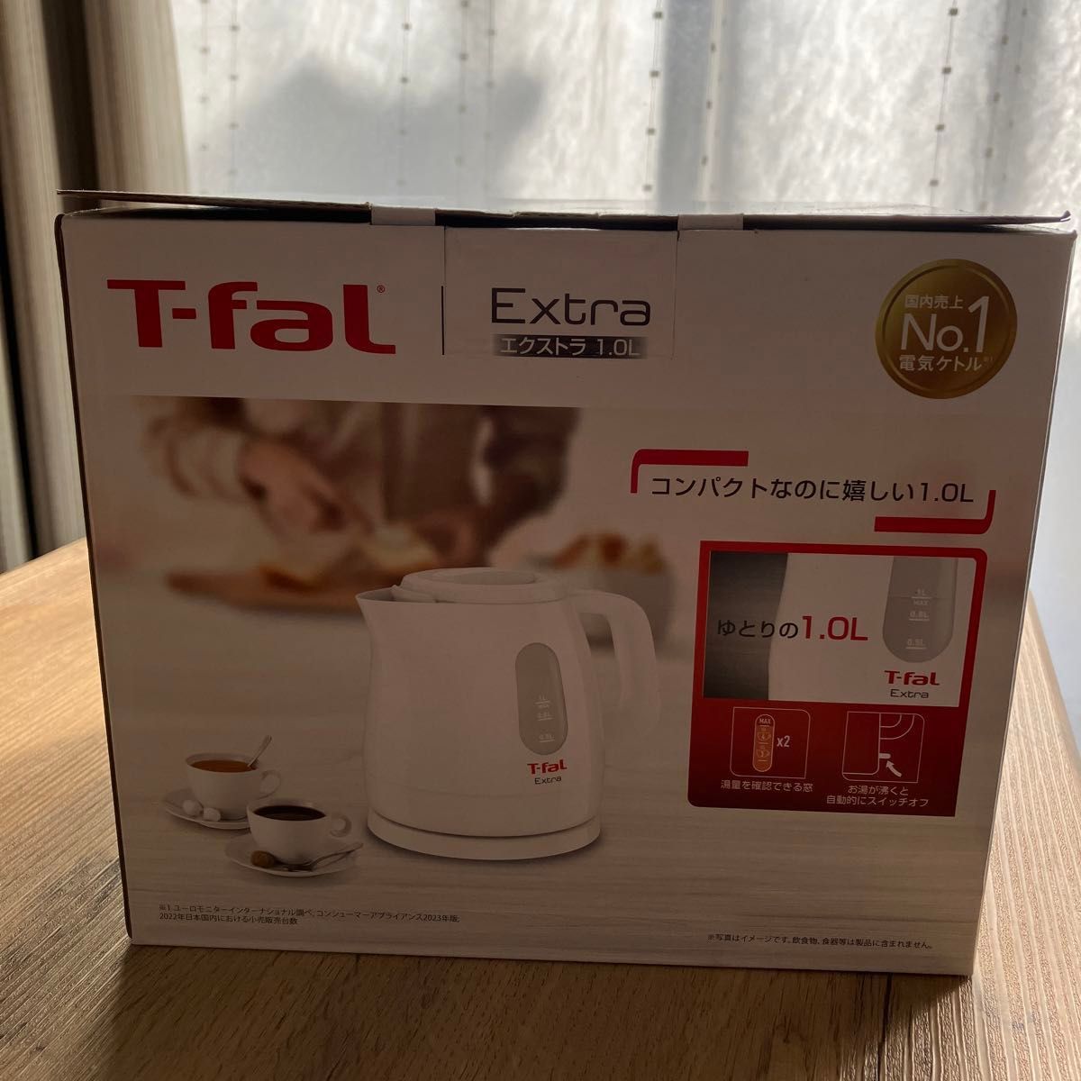 ティファール　T-fal 電気ケトル　エクストラ 1.0L （ホワイト）お値下げ中