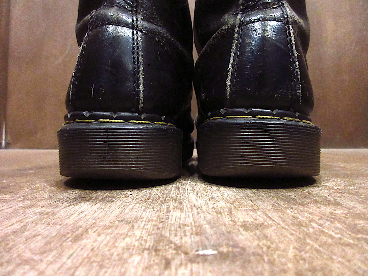 ビンテージ●Dr.Martens 8ホールブーツ黒●240311y3-m-bt-265cmドクターマーチン革靴メンズ古着イングランド製_画像3