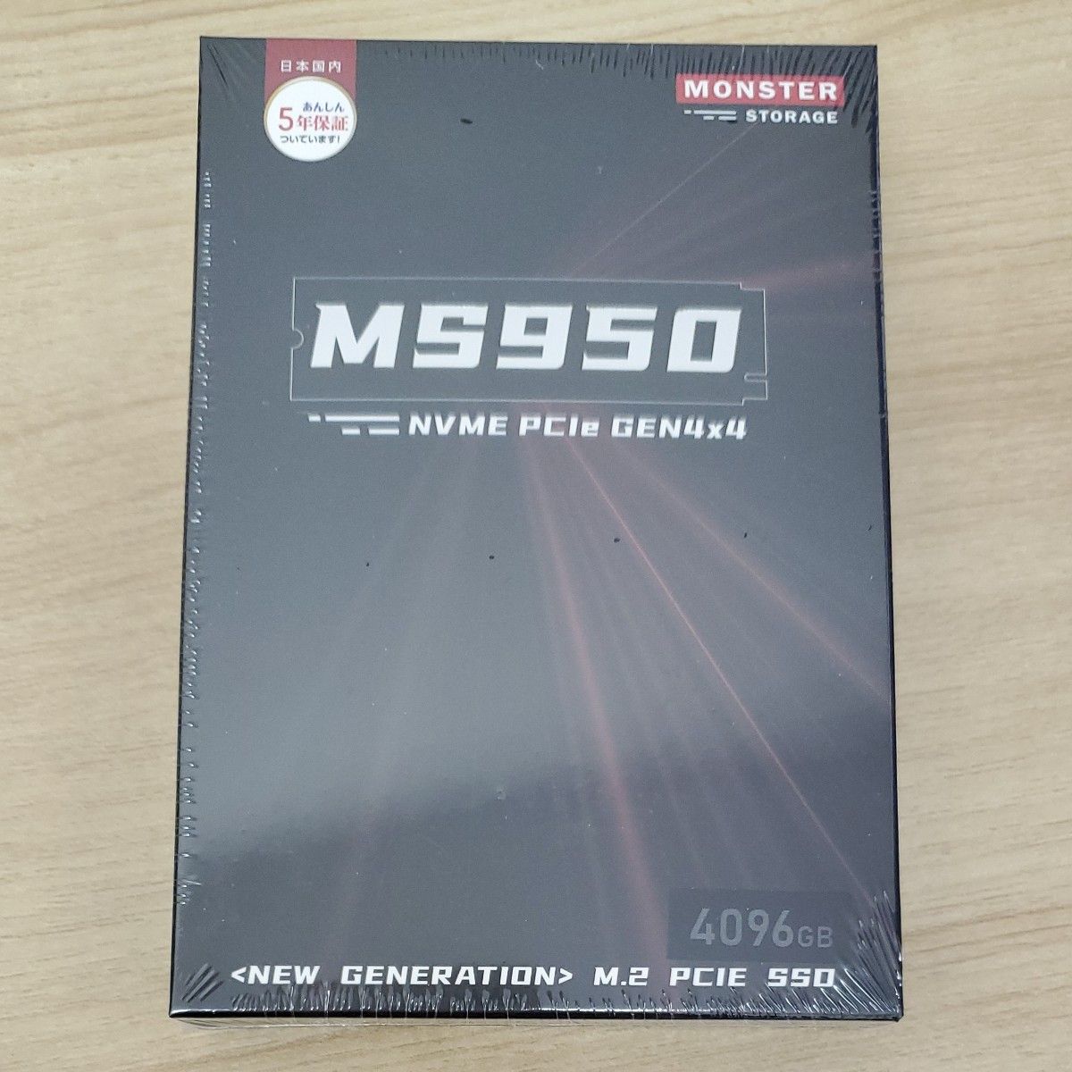 MS950G70PCIe4HSE-04TB ［MS950 HS Lite M.2 Type2280 NVMe 4TB］