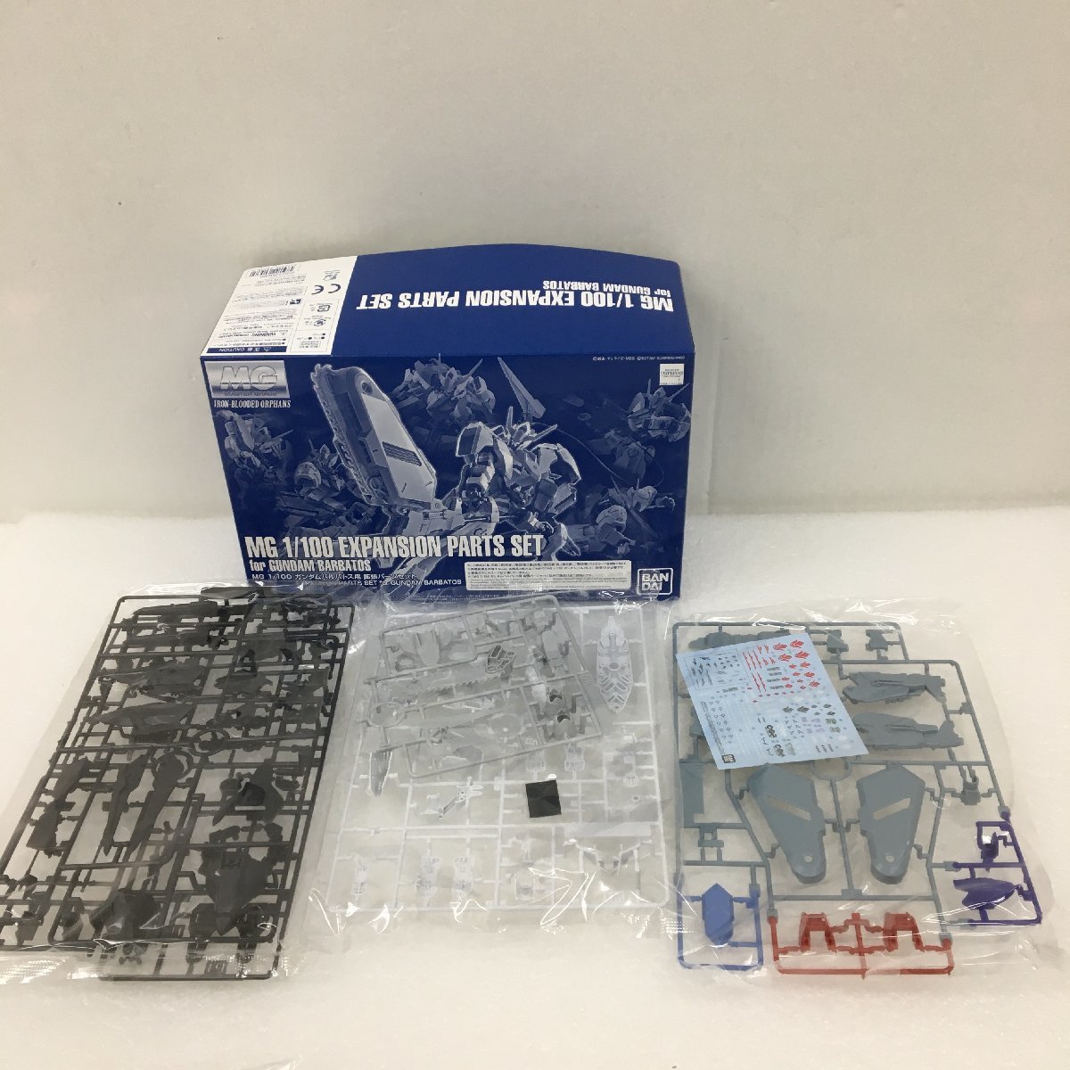 BANDAI MG1/100ガンダムバルバトス用 拡張パック(Qパーツ ライトブラウン欠品)GAT-X207ブリッツガンダム1/100他まとめプラモデル ジャンク_画像3